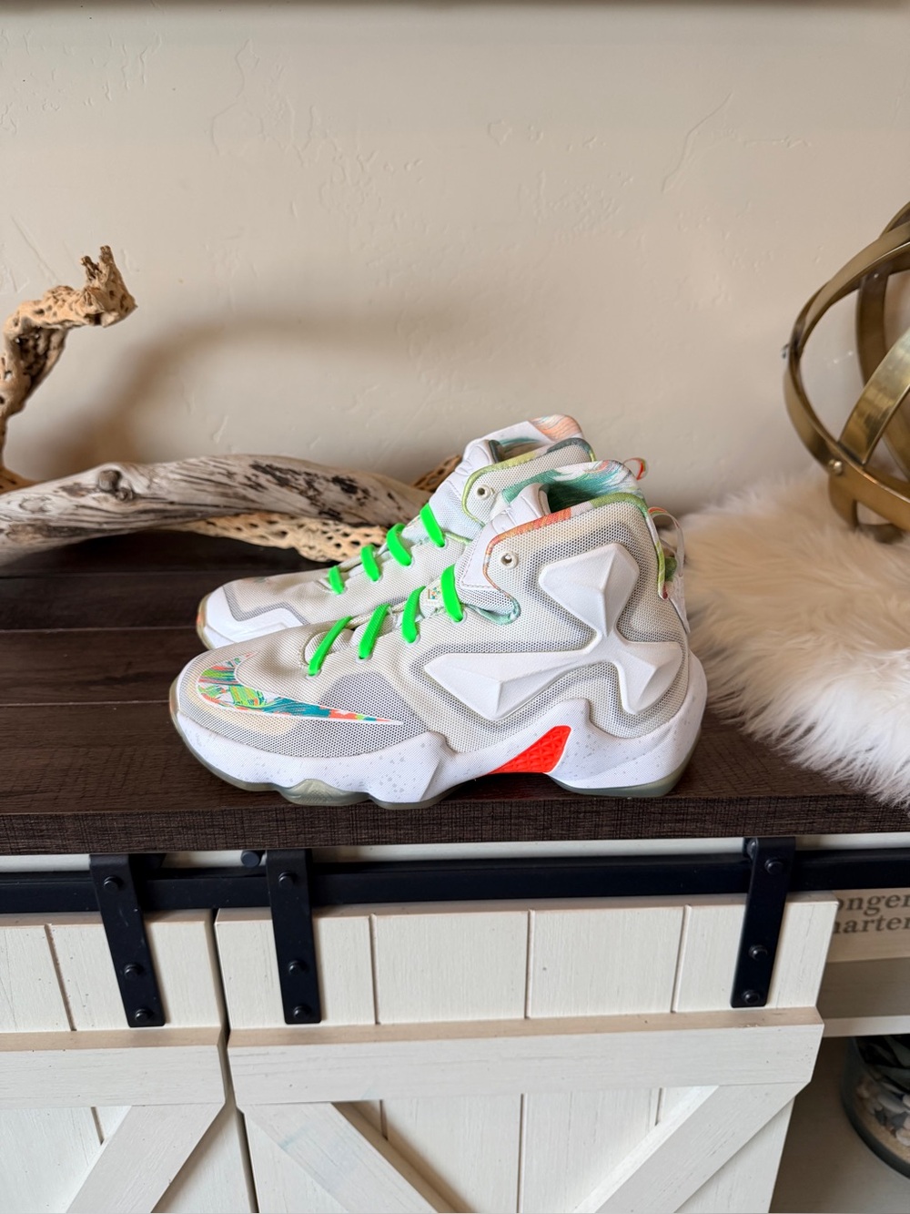 Nike LeBron James 13 XIII GS Easter Air-Sole Shoes Youth Size 5